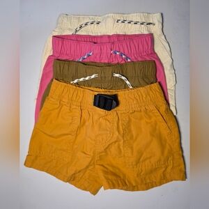 Old Navy Kids Shorts Set - Pink, Cream, Brown